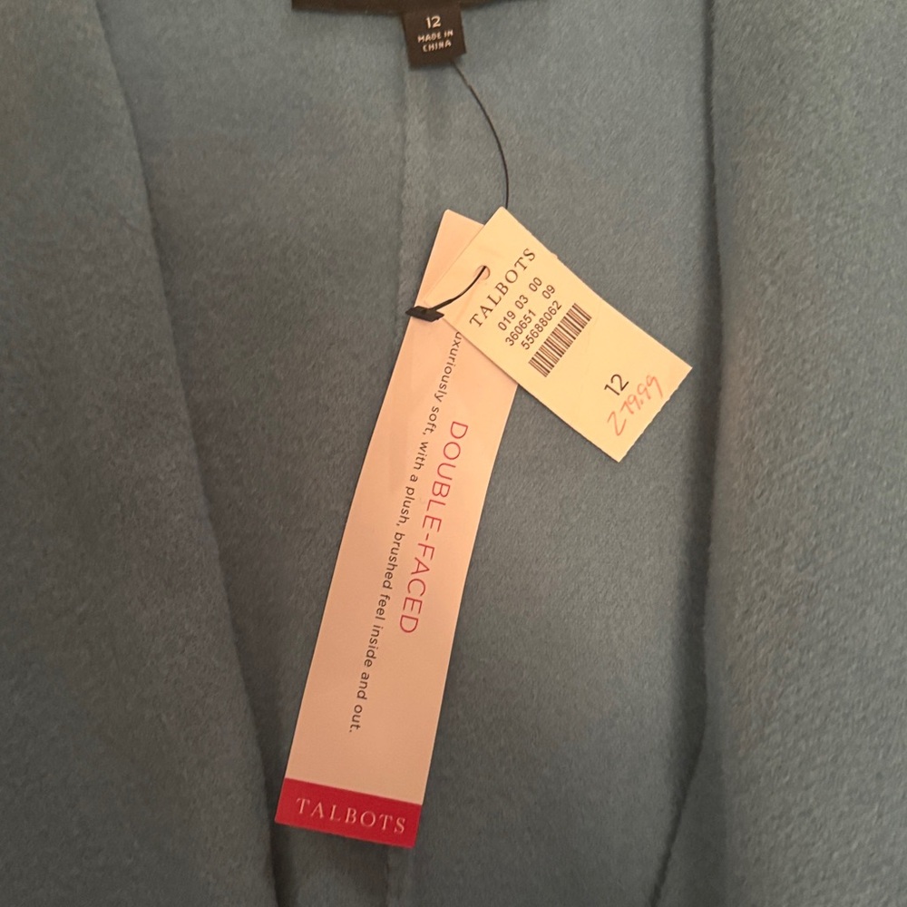 ⚡️NWT⚡️Talbots Wool Coat - Picture 7 of 12